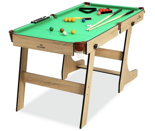 Pro 5ft folding snooker - 5ft,
